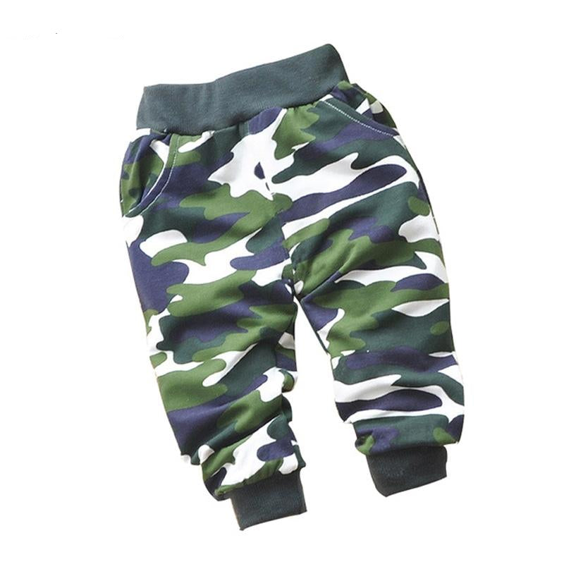 Lovely Cotton Camouflage Baby Boy Pants