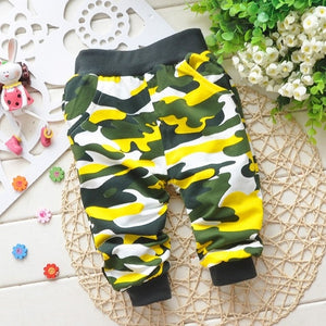 Lovely Cotton Camouflage Baby Boy Pants