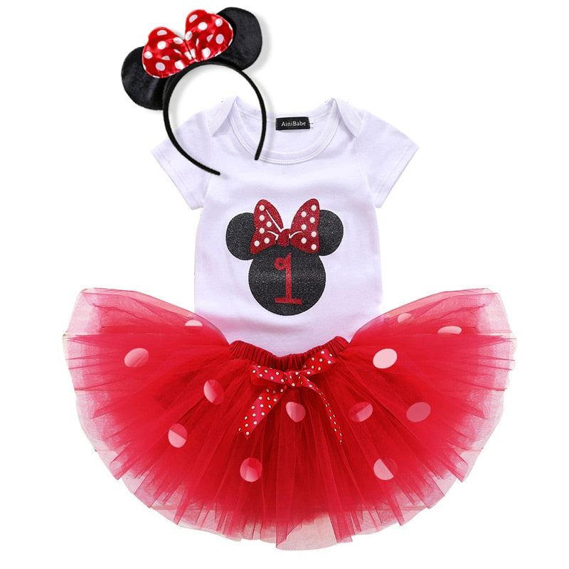mouse printed children Dress